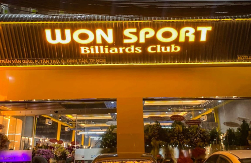 CLUB BILLIARDS WON SPORT 2023 – HỒ CHÍ MINH